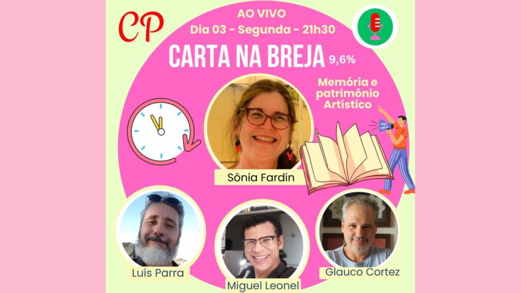 Carta na Breja 9,6% conversa com a historiadora Sônia Fardin, que organizou e-book sobre memória e patrimônio artístico – Carta Campinas
