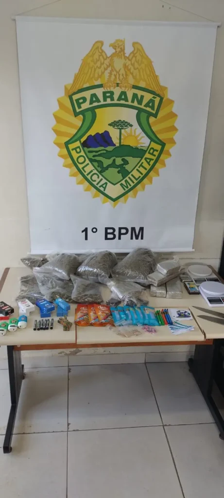 Polícia Militar realiza operação contra tráfico de drogas em redes sociais em Ponta Grossa