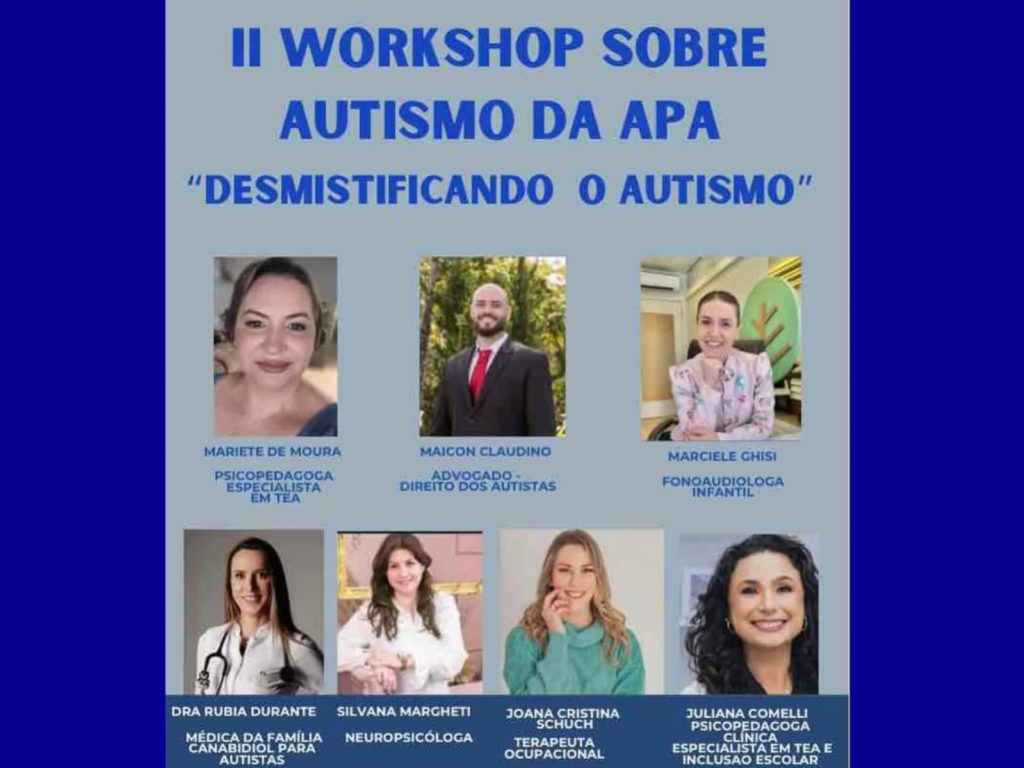 2º Workshop sobre o Autismo acontece nesta quarta-feira em Orleans: últimas vagas disponíveis