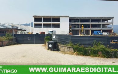 Empresa de canábis medicinal em construção em Santo Estêvão de Briteiros