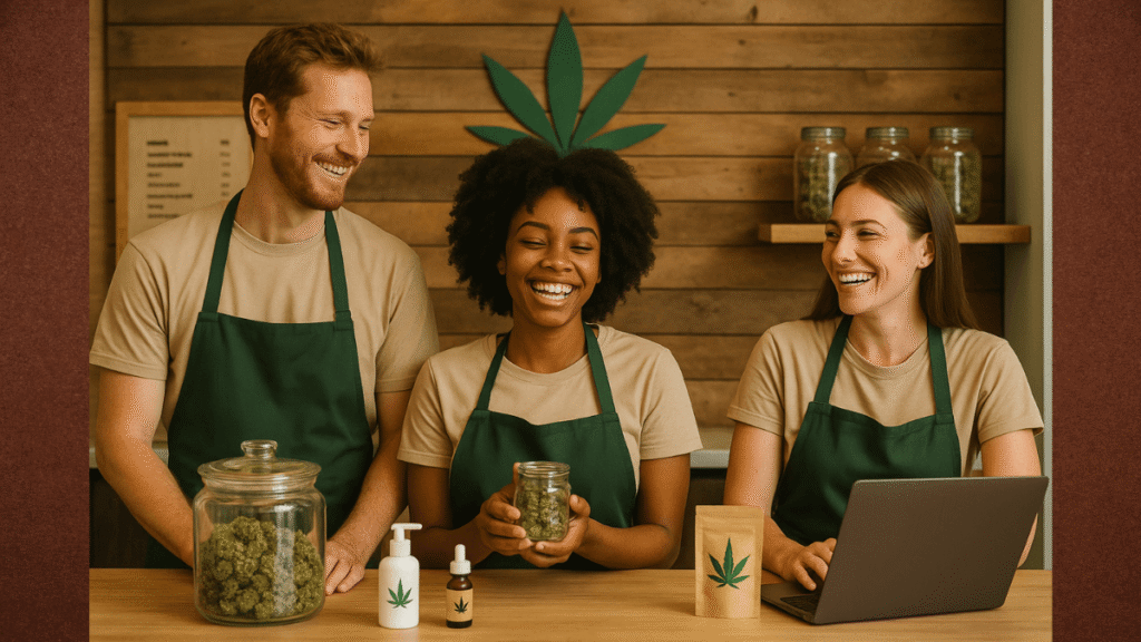 Trabalhar com cannabis está entre os empregos mais felizes